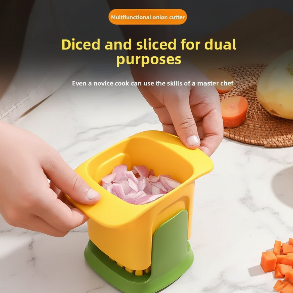Diced and sliced for dual purposes